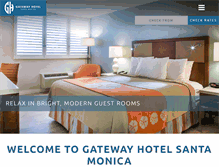 Tablet Screenshot of gatewayhotel.com